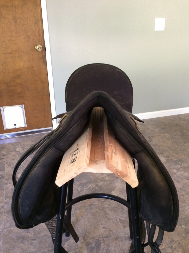 Horse saddle deals chair